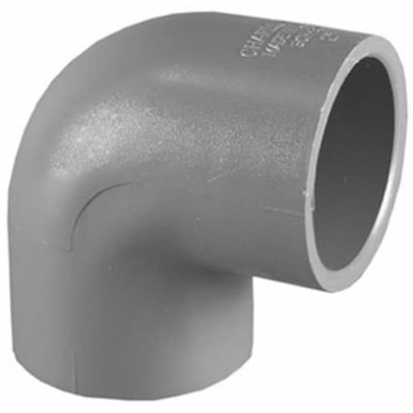 Charlotte Pipe PVC 08300 1000HA .5 in. 90 Degree Slip x Slip Elbow